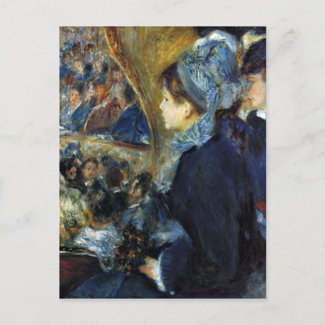 Carte Postale Au théâtre de Pierre Renoir (Devant)