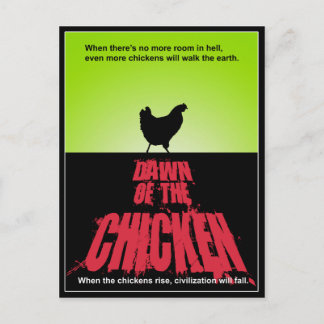 Carte Postale AUBE du POULET