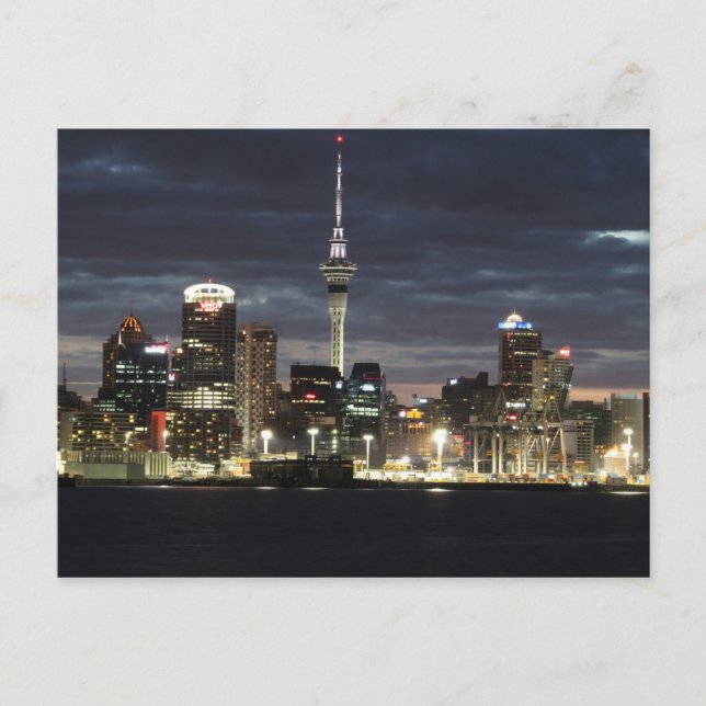 Carte Postale Auckland @ Night (Devant)