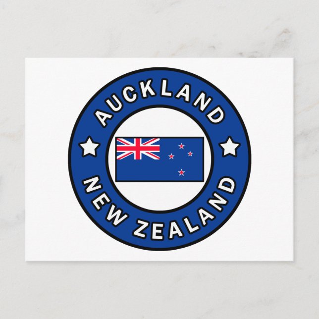 Carte Postale Auckland Nouvelle-Zélande (Devant)