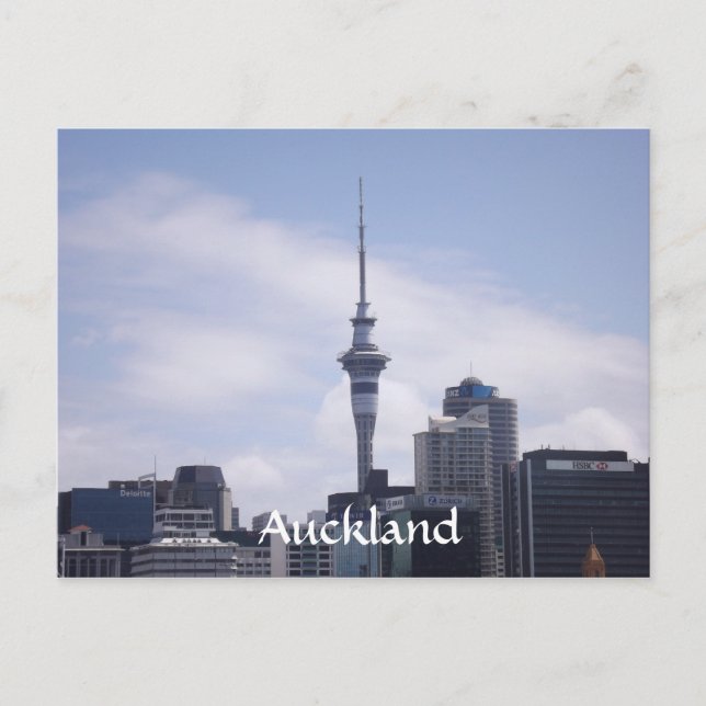 Carte Postale Auckland Skyline (Devant)