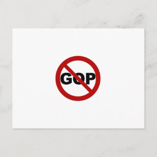 Carte Postale Aucun GOP