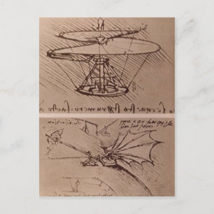 Carte Postale Aucune résolution supérieure disponible. Leonardo_