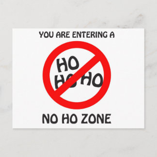 Carte Postale aucune zone d'exclusion