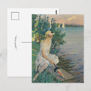 Carte Postale Auf der Seemauer   Edward Cucuel