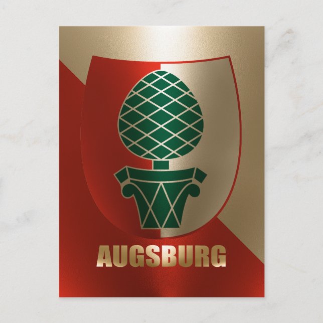 Carte Postale Augsbourg (Devant)