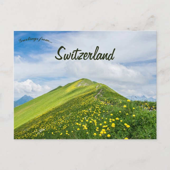 Carte Postale Augstmatthorn Oberried am Brienzersee Suisse (Devant)