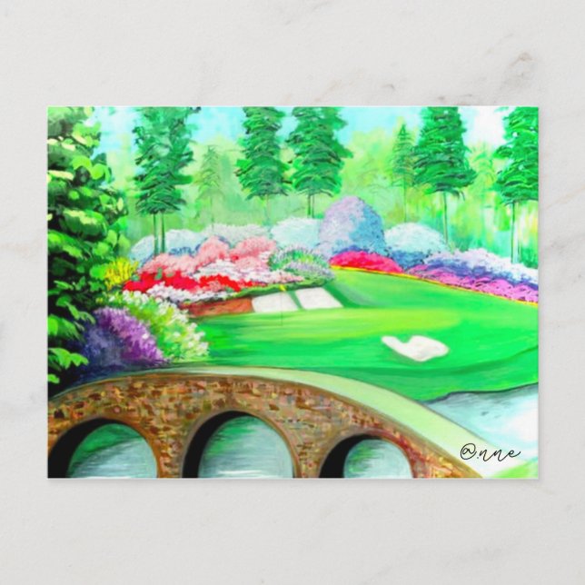 Carte Postale Augusta Georgia, Amen (Devant)