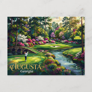 Carte Postale Augusta National Golf Club États-Unis