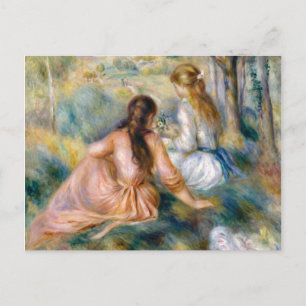 Carte Postale Auguste Renoir dans le pré