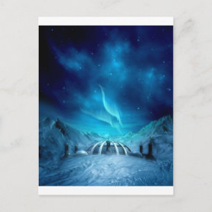 Carte Postale Aurora Borealis
