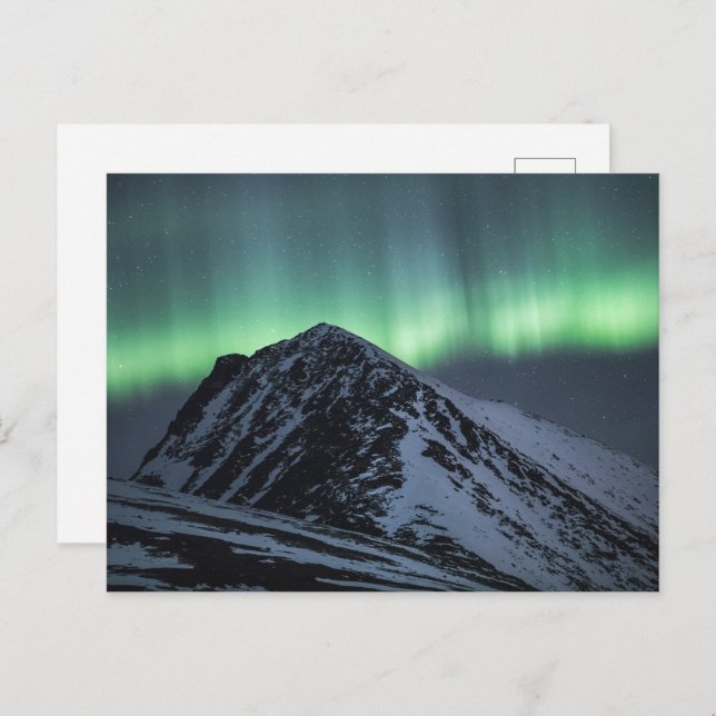 Carte Postale Aurora Borealis (Devant / Derrière)
