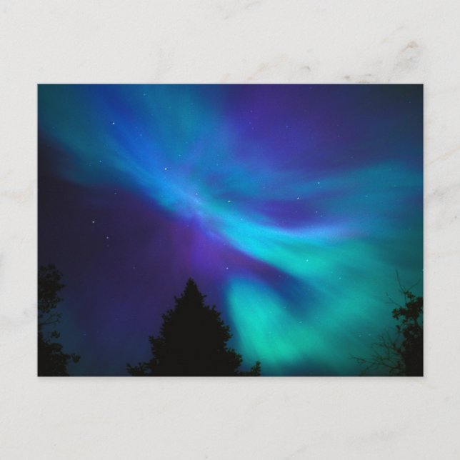 Carte Postale Aurora Borealis | Canada Ontario Sudbury (Devant)