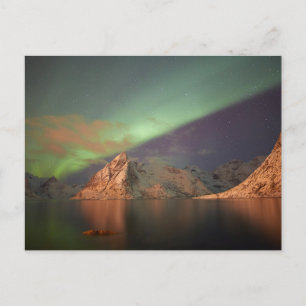 Carte Postale Aurora Borealis, Lumières polaires
