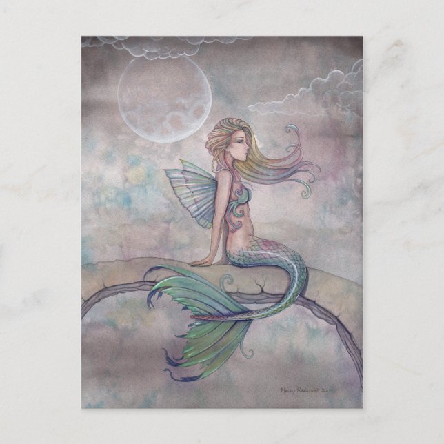 Carte postale Aurora Mermaid (Devant)