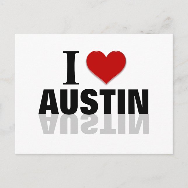 Carte Postale Austin (Devant)