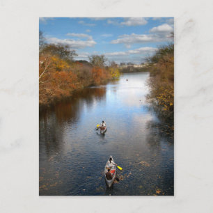Carte Postale Austin Texas - Barton Creek Canoes Paysage
