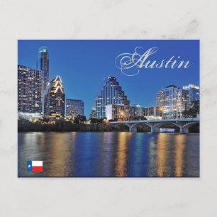 Carte Postale Austin, Texas, États-Unis