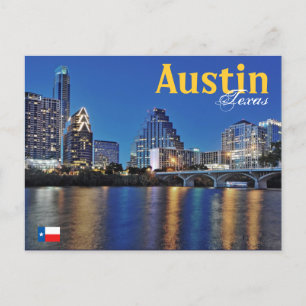 Carte Postale Austin, Texas, États-Unis