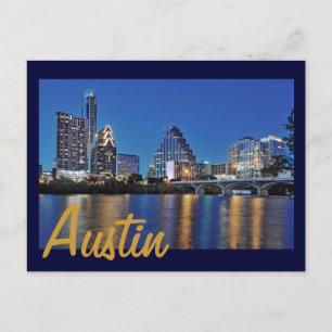 Carte Postale Austin, Texas, États-Unis