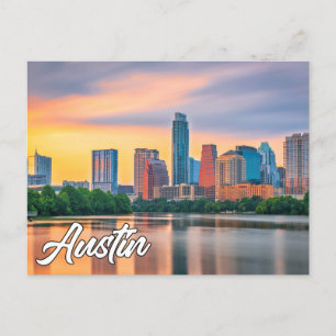 Carte Postale Austin, Texas, États-Unis