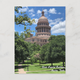 Carte Postale Austin Texas State Capitol