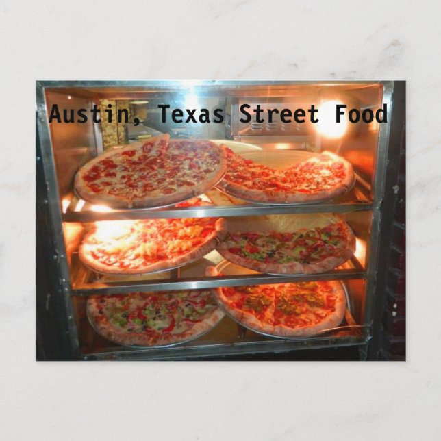 Carte postale Austin Texas Street Food (Devant)