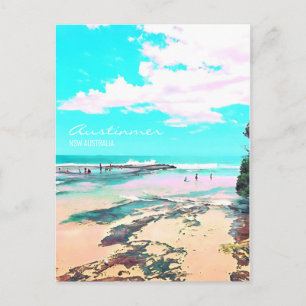 Carte Postale Austinmer Beach NSW Côte Sud