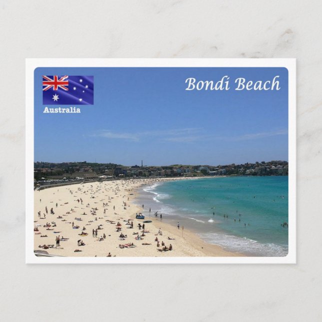 Carte Postale Australie - Bondi - (Devant)