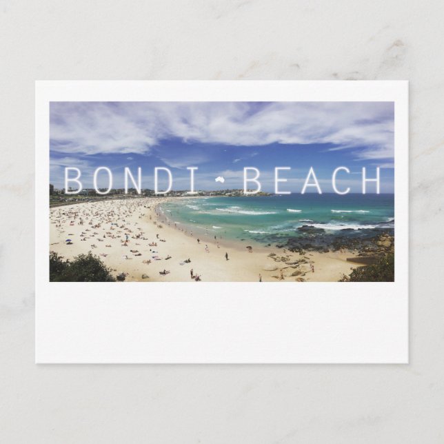 Carte postale Australie Bondi Beach (Devant)