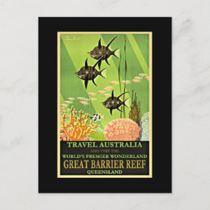 Carte Postale Australie - Grande barrière de corail