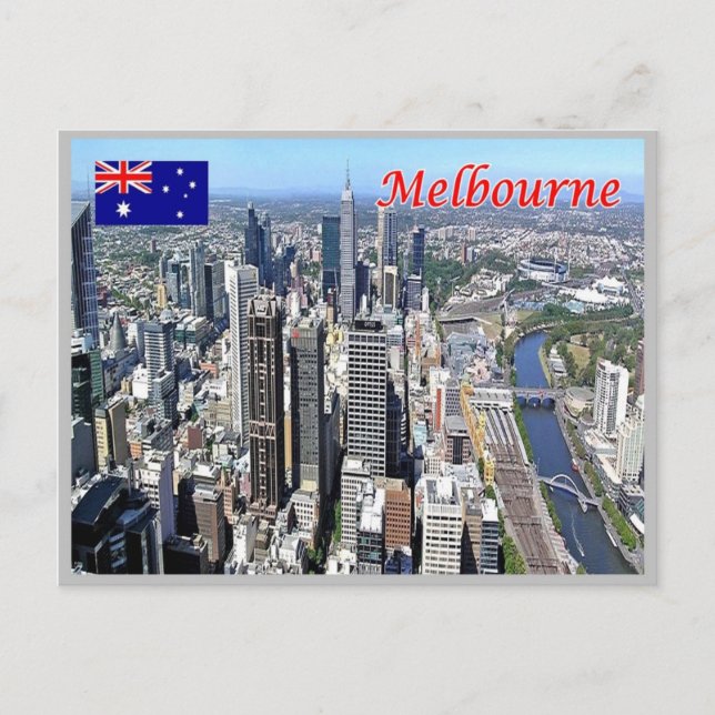 Carte Postale Australie - Melbourne (Devant)