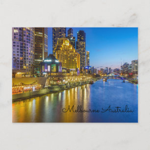 Carte Postale Australie Melbourne Yarra