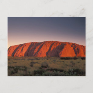 Carte Postale Australie, parc national d'Uluru. Uluru ou