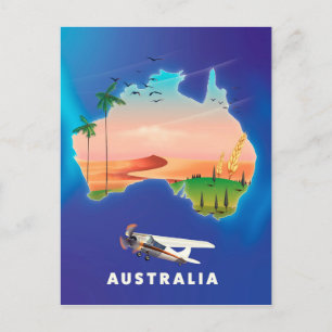 Carte Postale Australie poster Voyage vacances