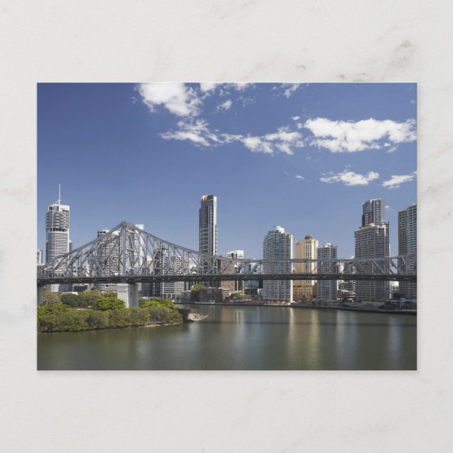 Carte Postale Australie, Queensland, Brisbane, Story Bridge, (Devant)