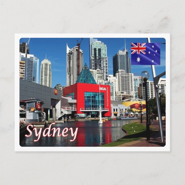 Carte Postale Australie - Sydney - District - (Devant)