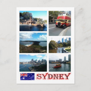 Carte Postale Australie - Sydney - Mosaic -