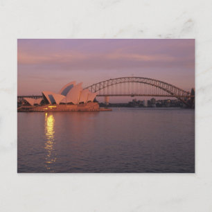 Carte Postale Australie, Sydney, Opéra de Sydney construit