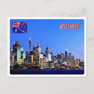 Carte Postale Australie - Sydney - Skyline -