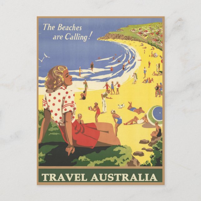 Carte postale Australie Travel (Devant)