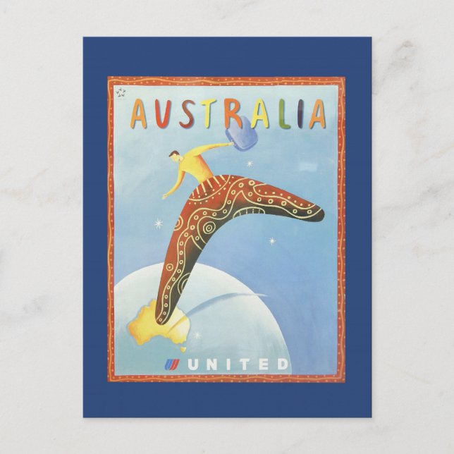 Carte postale Australie Travel (Devant)