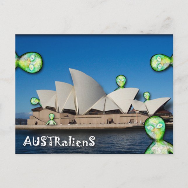 Carte Postale AUSTRalienS OcK ! (Devant)