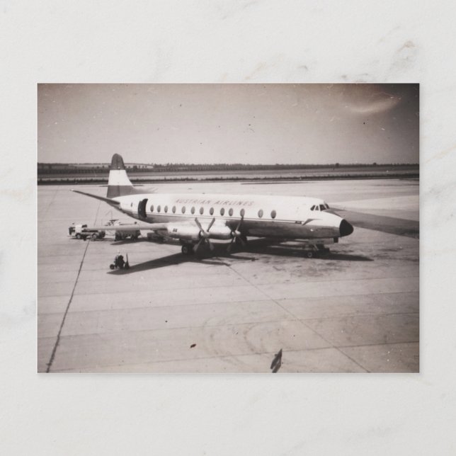 Carte postale "Austrian Airlines" (Devant)