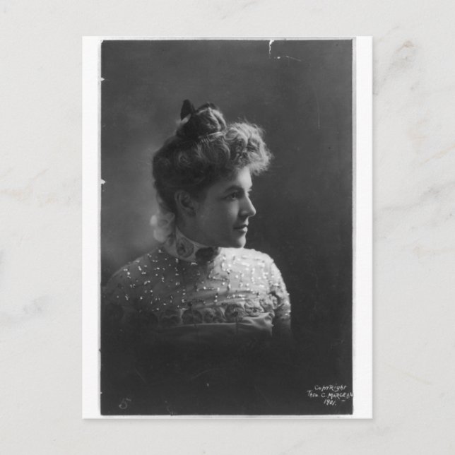 Carte Postale Auteur et poète américaine Ella Wheeler Wilcox (Devant)