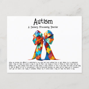 Carte Postale Autisme