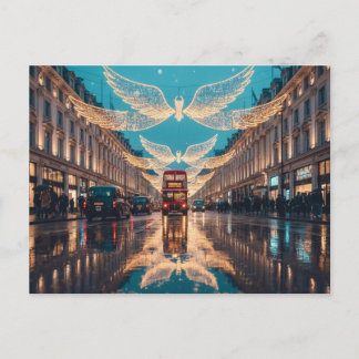 Carte Postale Autobus de Londres à Regent Street