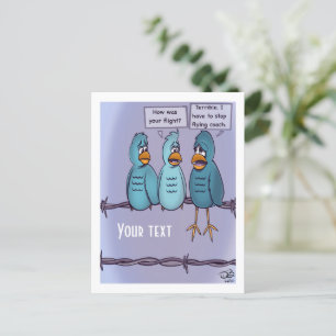 Carte Postale Autocar volant