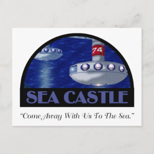 Carte Postale Autocollant de voyage