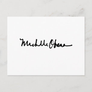 Carte Postale AUTOGRAPHIE MICHELLE OBAMA -.png